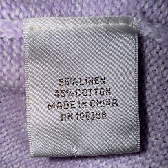 Peter Millar Men’s Linen Cotton Crewneck Sweater – Size Large – VGUC - Picture 6 of 10